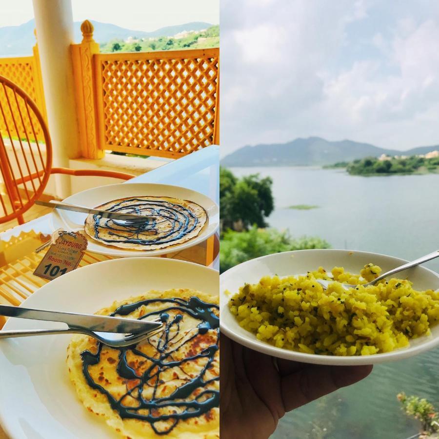 Haveli Jai Durga At Pichola Lake Hotell Udaipur Exteriör bild